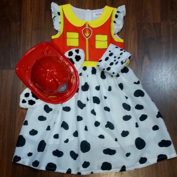 Sunny Fashion, Smiffy's, Party City Other - HP: Girls' Dalmatian Firefighter Dress Costume+Hat